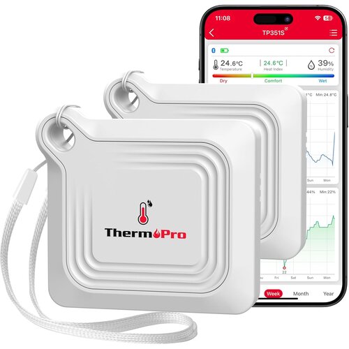 THERMOPRO bluetooth higrometer in sobni termometer z aplikacijo odprta embalaža Cene