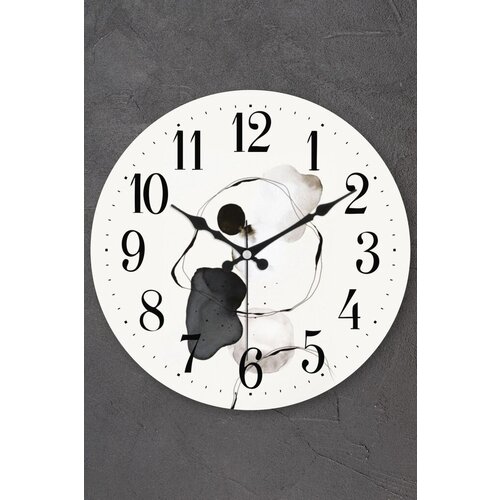 Wallity zidni sat Myk1383-06, 36x36 cm, Beli Cene