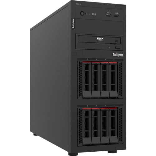 Lenovo ThinkSystem ST250 v3, Tower, 1x Xeon E 2436 6C 2.9GHz 18MB Cache, 65W, 1x32GB, 2.5 inch HS x8,... Cijene
