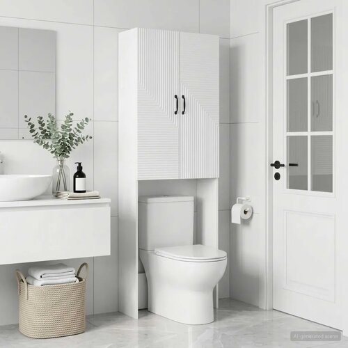  Kabinetska WC HAARLEM Bijela 66 x 25 5 x 190 cm - Bijela Cijene