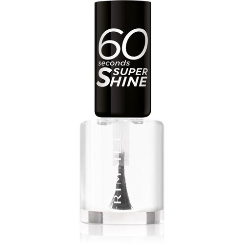 Rimmel London 60 Seconds Super Shine hitro sušljiv lak za nohte 8 ml odtenek 740 Clear Cene