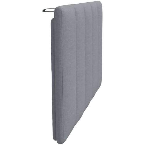 VidaXL jastuk za uzglavlje svjetlosivi 90 cm od tkanine Slike