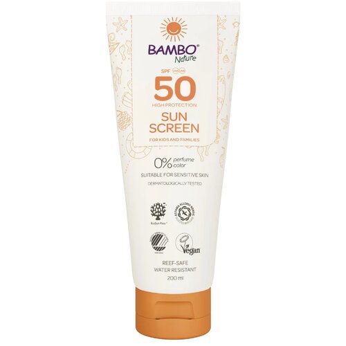 Bambo krema za zaštitu od sunca nature, spf 50, 100ml Cene
