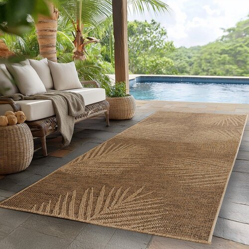 Ayyildiz Carpets Rjav zunanji in notranji tekač 80x250 cm Timber 1403 &amp;ndash; Slike