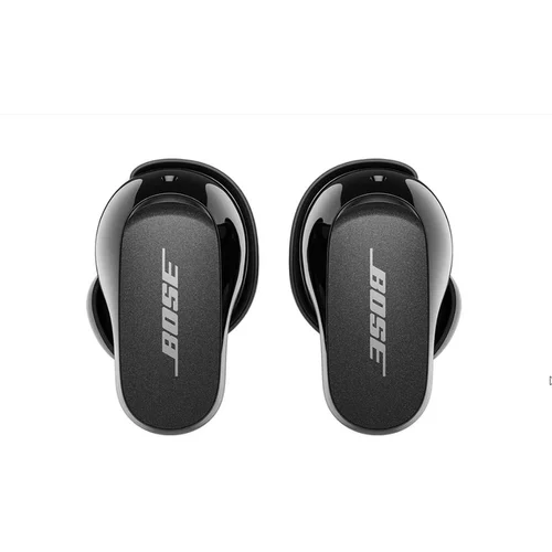 Bose brezžične ušesne slušalke quietcomfort earbuds ii, črna
