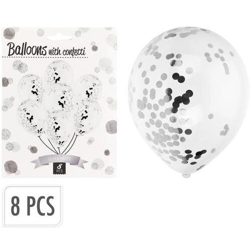  BALONI SA KONFETIMA SET 8/1 SIVI Cijene