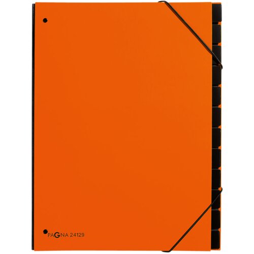 Pagna namizna mapa Trend, DIN A4, 12 predelkov, oranžna, (21652089) Slike