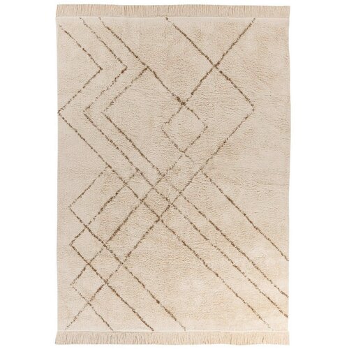 Kayoom PREPROGA Mylen 425 Creme / Braun 160/230 cm rjava, krem barve Cene