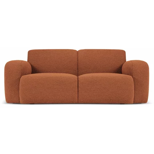 Micadoni Home Smeđa sofa od bouclé tkanine 170 cm Molino –