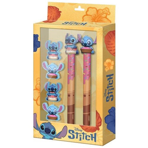 Disney Stitch Set pribora Stitch - brisiva kemijska, vječna olovka i 4 gumice Cijene