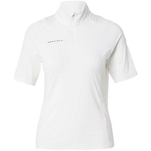 Röhnisch Tehnička sportska majica 'Bonnie' crna / prljavo bijela