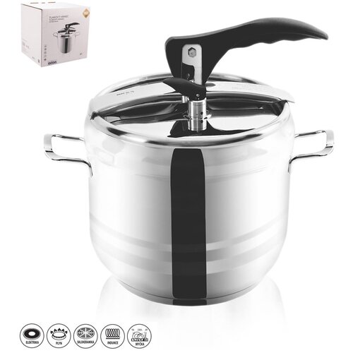 Orion Ekspres lonac od nehrđajućeg čelika s poklopcem Profi, 5 l Cijene