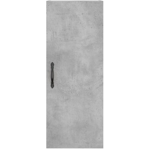  Visoka komoda siva betona 34,5x34x180 cm od konstruiranog drva Slike