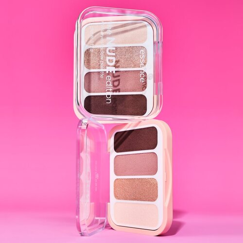 Essence The Nude Edition paleta senčil za oči mini 3.6 g Slike