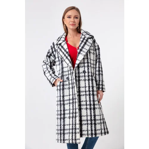 Lafaba Coat - Black - Double-breasted