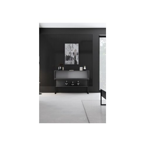 Hanah home komoda luxe black anthracite Slike