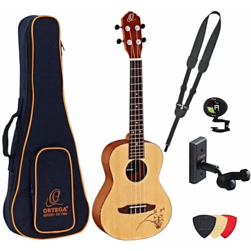 Ortega RU5-TE Deluxe SET Tenor ukulele Natural