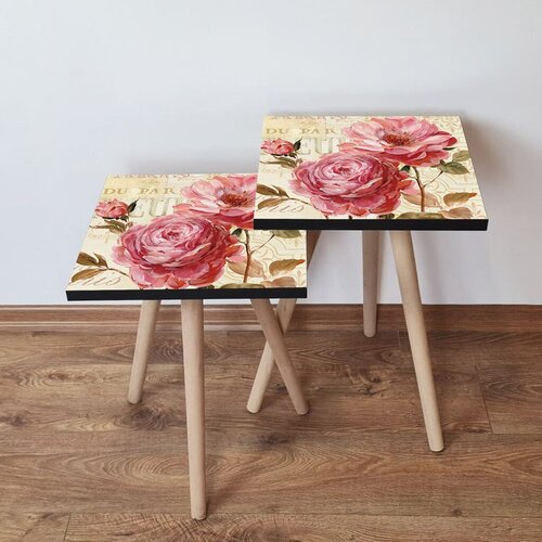 Hanah home set klub stočića 2Shp305, 2 komada, Šareni Cene