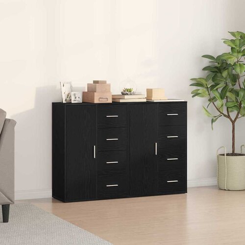  Kreveta 2 pcs Crni hrast 60 x 31 x 84 cm Konstruirano drvo Cene