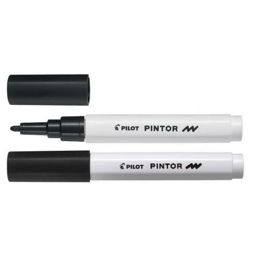 Pilot Marker Pintor FINE, črn SW-PT-F-B 6 KOS