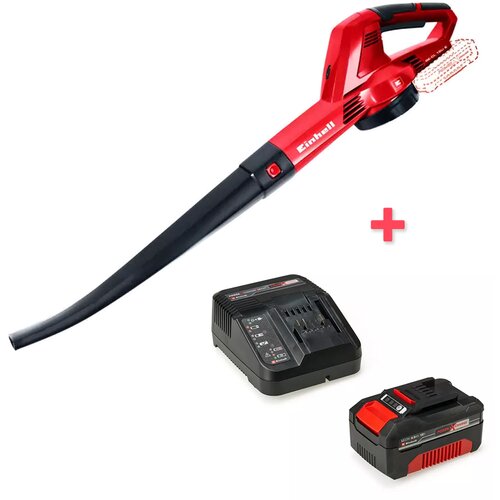 Einhell GC-CL 18 Li E Akumulatorski duvač lišća, 105 m³/h, 210 km/h + Power-X-Change 18V 4,0 Ah Starter-Kit, Komplet punjač i baterija Cene