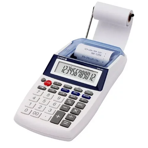 Olympia Namizni kalkulator CPD-425, z izpisom