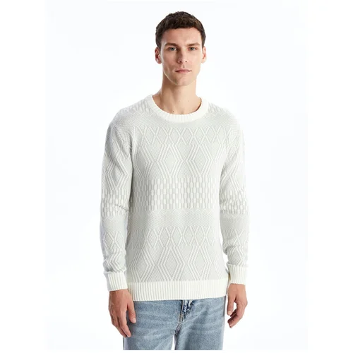 LC Waikiki Crew Neck Long Sleeve Men's Knitwear Sweater