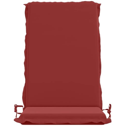  Jastuk za stolac s visokim naslonom GEMERT 4 kom. - Burgundac (poliester) 120 x 50 x 6 cm 4 Slike