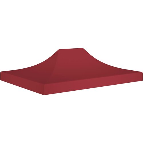 VidaXL Streha za vrtni &amp;scaron;otor 4x3 m bordo 270 g/m&amp;sup2; Slike