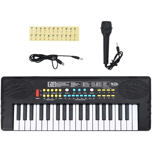 vidaXL 37 tipk Piano Electric Keyboard z mikrofonom za otroke Cene