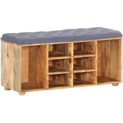  Klupa za hodnik 100 x 35 x 47 cm od masivnog drva manga Cijene