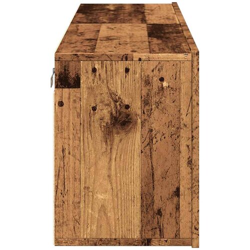  Zidni TV ormarići 2 kom boja starog drva 60 x30 x 41 cm Slike