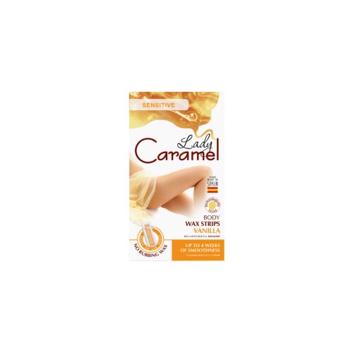 Trakice za depilaciju s voskom Lady Caramel Tijelo Vanilla &ndash; 16 kom Cijene