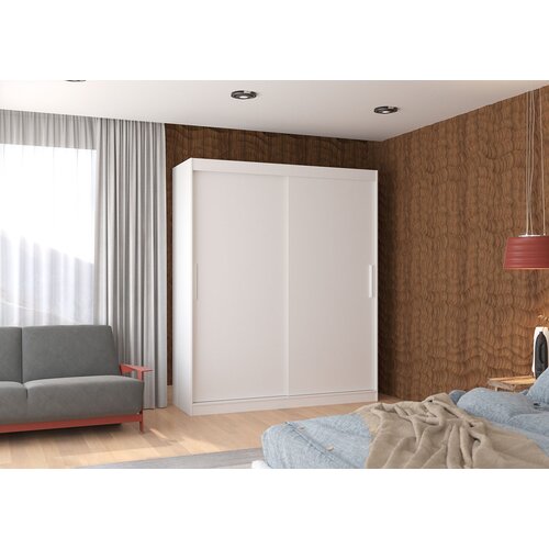  Klizni ormar Lincoln (180 cm)-Bijela Slike