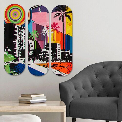 Wallity slika 3KY3803, 70x70 cm, 3 dela Cene