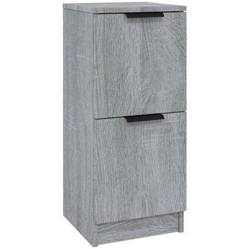 vidaXL Komoda siva sonoma 30x30x70 cm konstruiran les, (20654200) Cene