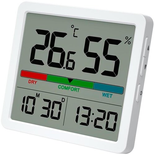 Winner Group - Digitalni termometar sa LCD displejom i higrometrom 2xCR2032 bela Cene