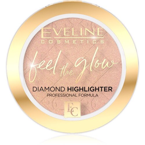 Eveline Cosmetics Feel The Glow osvetljevalec odtenek 02 Beach Glow 4,2 g Slike