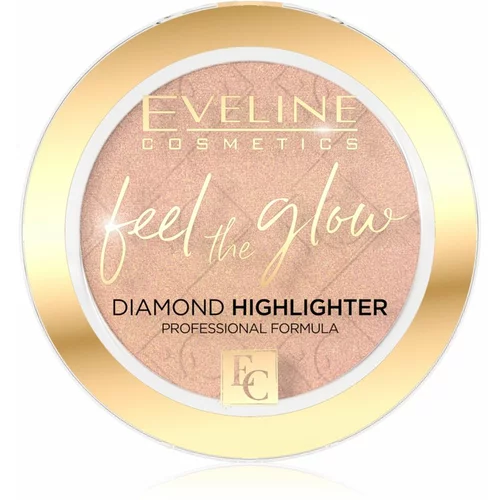 Eveline Cosmetics Feel The Glow osvetljevalec odtenek 02 Beach Glow 4,2 g