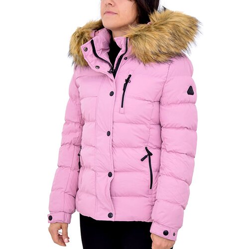 Eastbound ženska jakna WMS SHORT JACKET WIHT FUR EBW672-ROS Slike