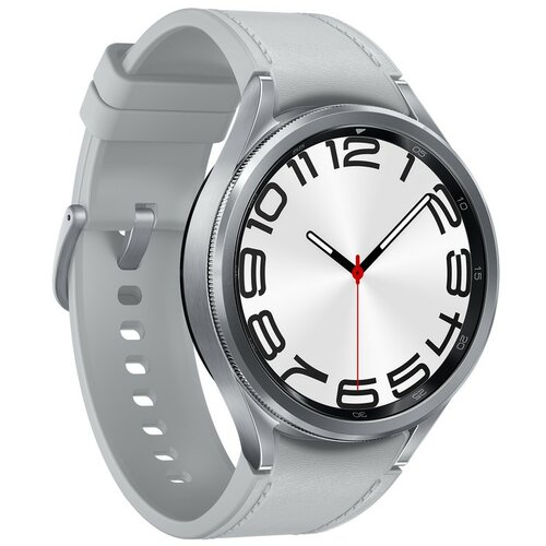 Samsung smart watch galaxy watch 6 classic 47mm bt silver (SM-R960NZS) Slike