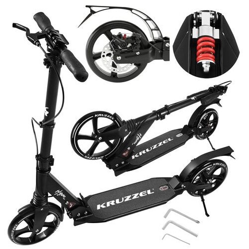 Kruzzel Hyperion b romobil &ndash; sklopivi, 200 mm kotači, disk kočnica, amortizer Cijene