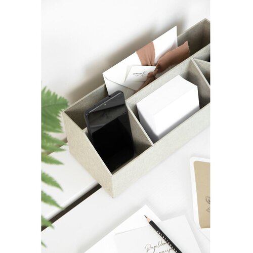Bigso Kartonast organizator za pisalne potreb&amp;scaron;čine Elisa Canvas Paper Laminate &amp;ndash; Slike