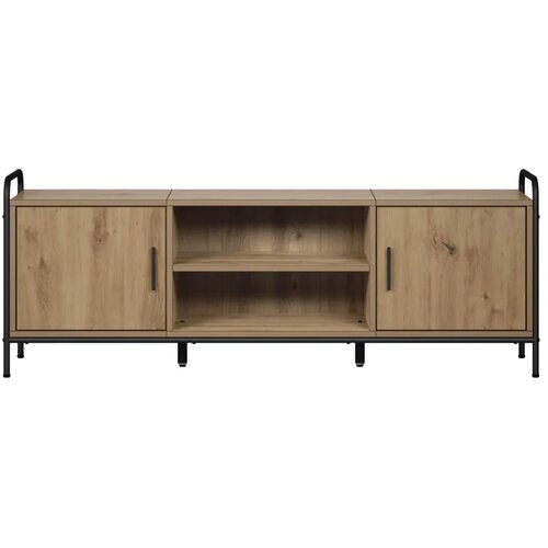  TV ormar 133 x 33 x 50 cm Hrast artisan Konstruirano drvo - Hrast artisan 67 5 x 33 x 50 cm Slike