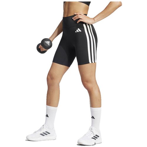 Adidas Pajkice Leggings Optime Essentials 3 Stripes taille haute Črna Slike