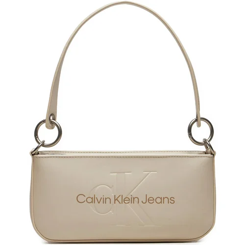 Calvin Klein Jeans SCULPTED SHOULDER POUCH25 MONO K60K610679 Bež