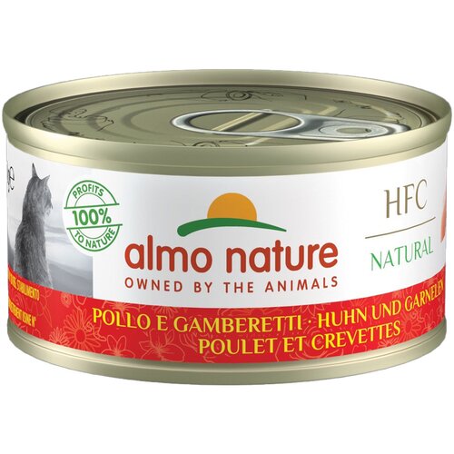 Almo Nature 70g Almo Nature HFC Natural 6 x 70 g - Piščanec in kozice Cene