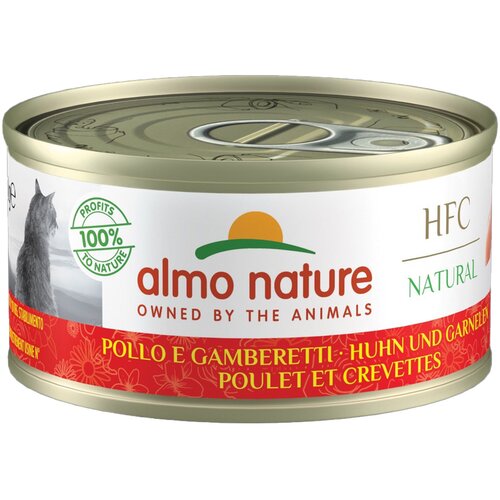 Almo Nature 70g HFC Natural 6 x 70 g - Pi&amp;scaron;čanec in kozice Slike