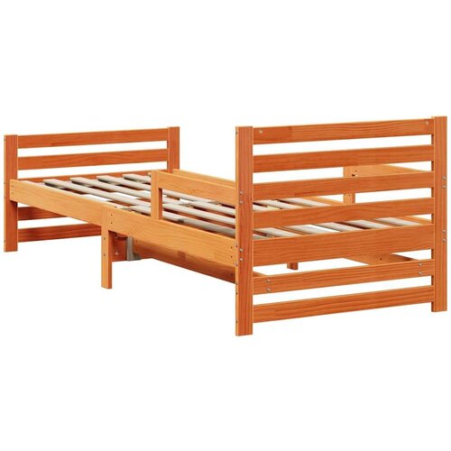  Produživi krevet za djecu Vo&amp;scaron;tano smeđa 80 x 130 / 165 / 200 cm Slike