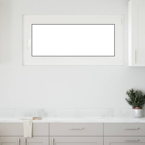  Prozor za podrum RISOR 120 x 60 cm PVC i staklo Bijela Cijene
